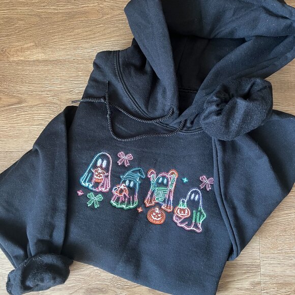 "Glowing" Ghosts Hoodie - Picture 1 of 1